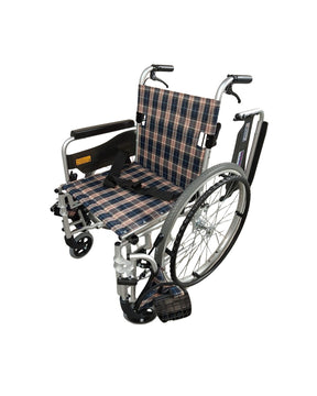 Miki Detachable Wheelchair Foldback with Assisted Brakes