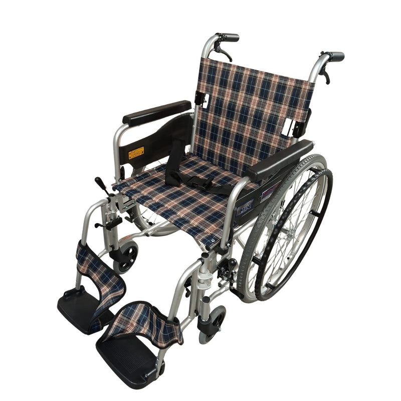 Miki Detachable Wheelchair Foldback with Assisted Brakes
