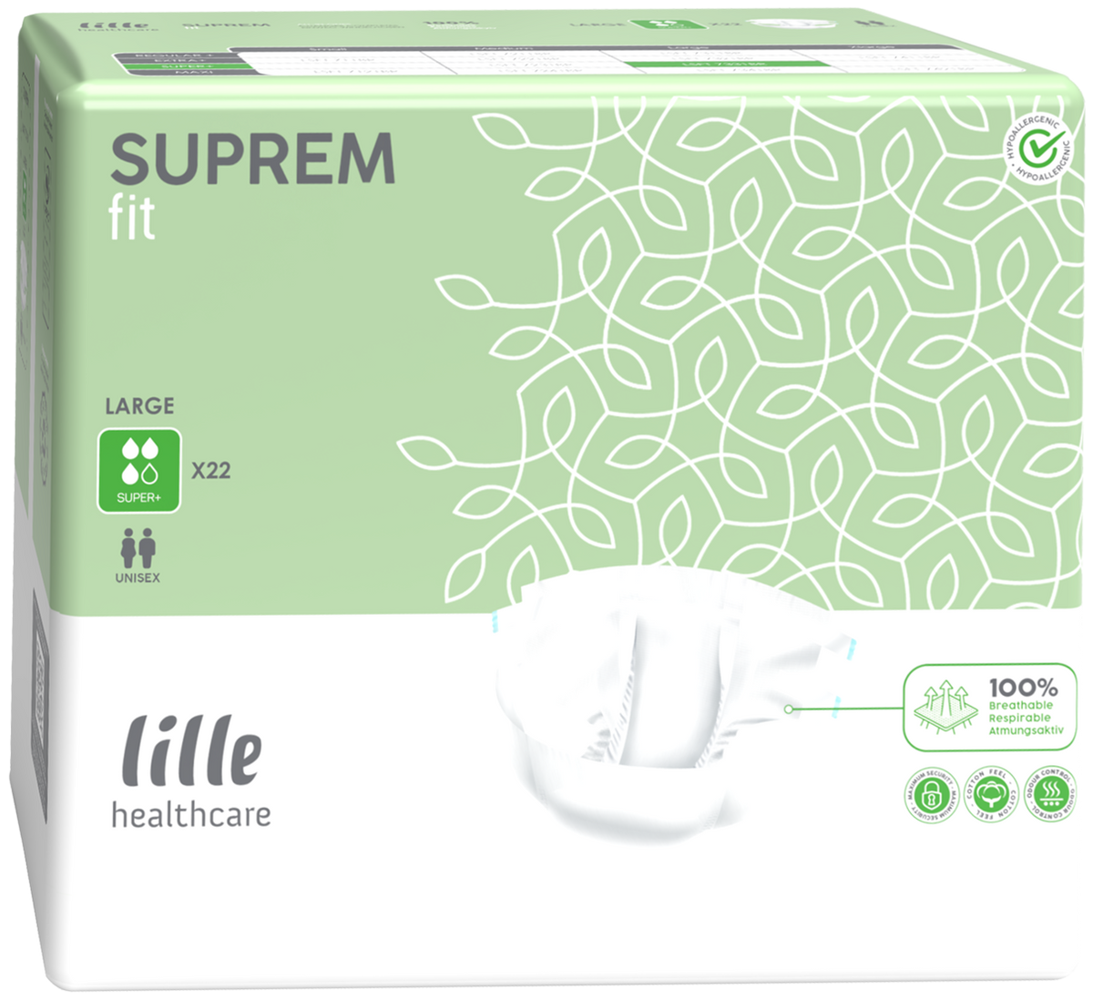 Lille Green Super Plus Adult Night Diapers