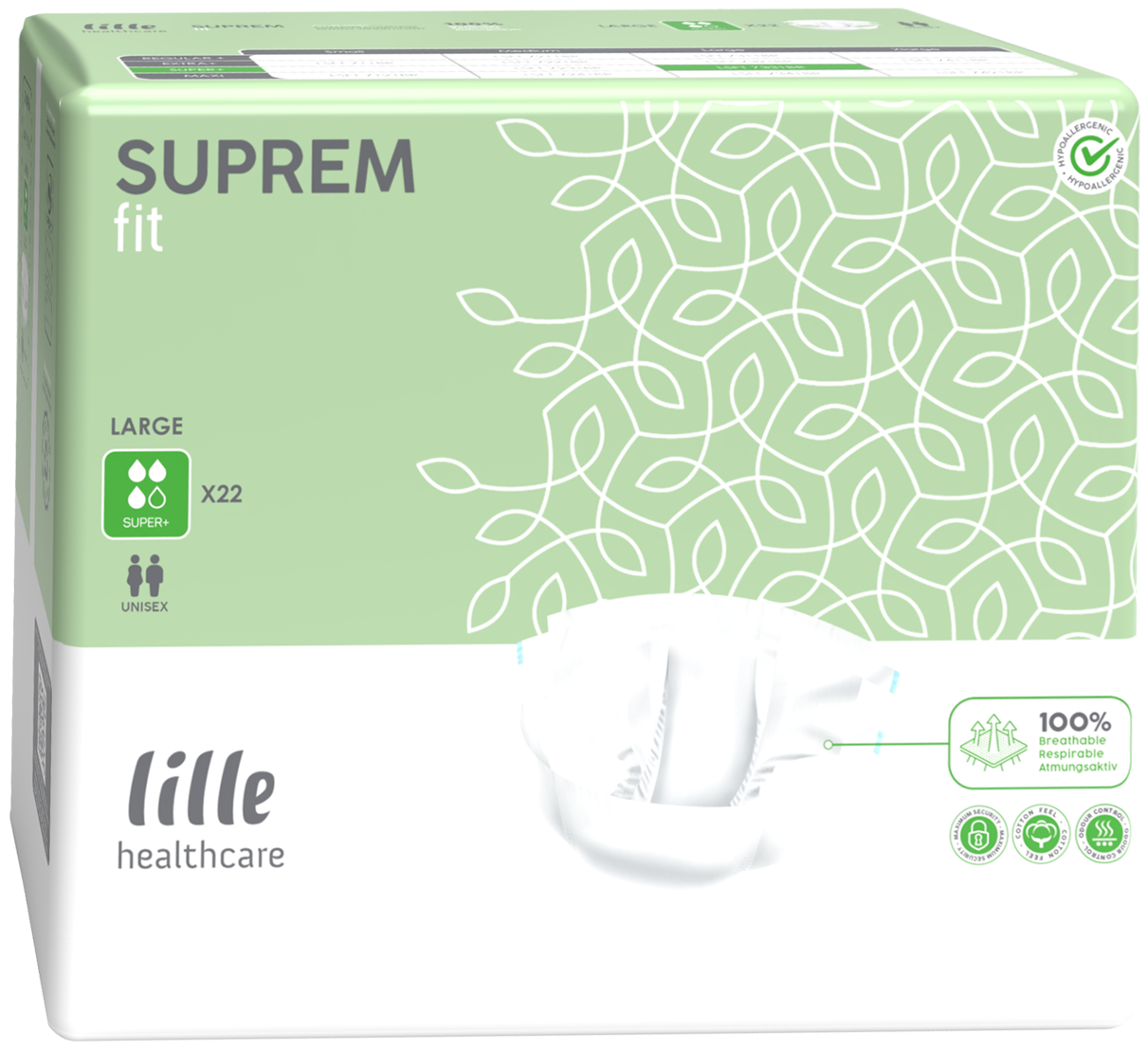 Lille Green Super Plus Adult Night Diapers