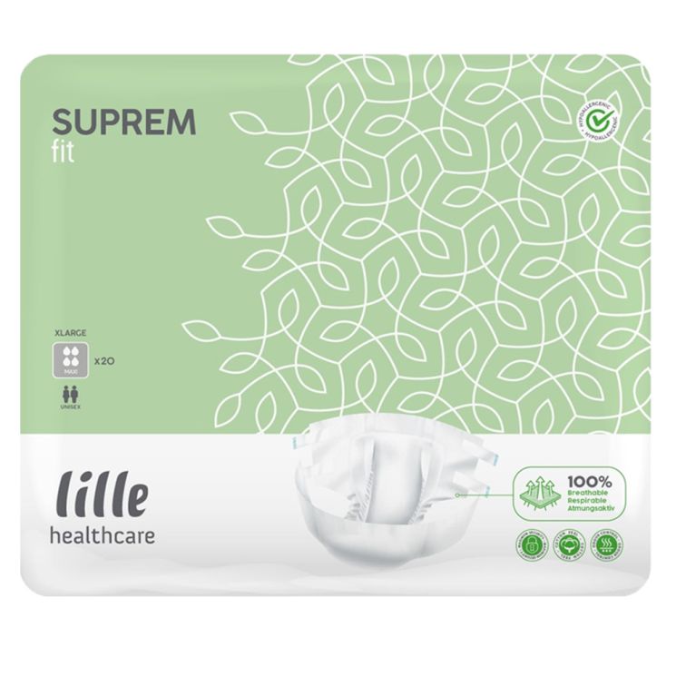 Lille Grey Suprem Fit Maxi Diapers