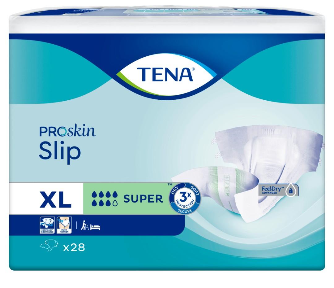 TENA ProSkin Slip Super Adult Diapers | 7 Drops