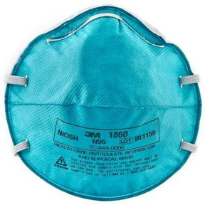 3M Cupped Particulate Respirator & Surgical Mask 1860