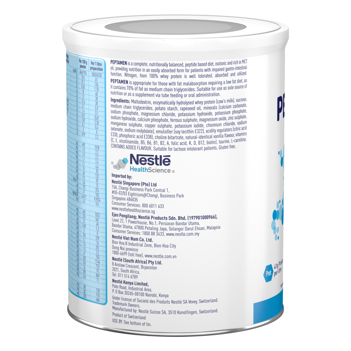 Nestlé Peptamen Complete Peptide Diet 400g