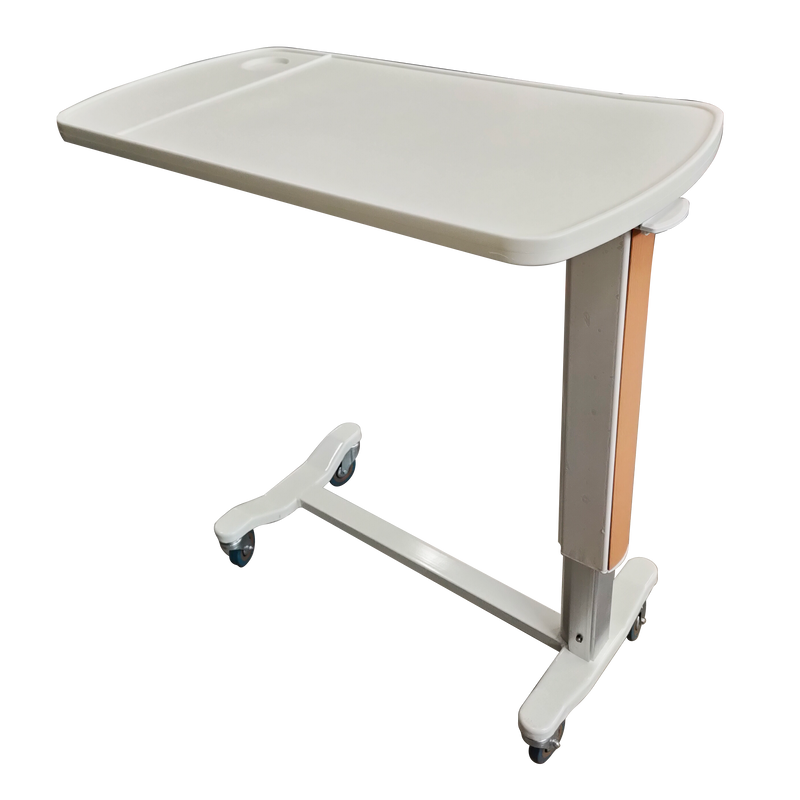 ABS Overbed Table with HBase Dnr Wheels