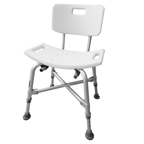 Aluminium Bath Bench with Back Support