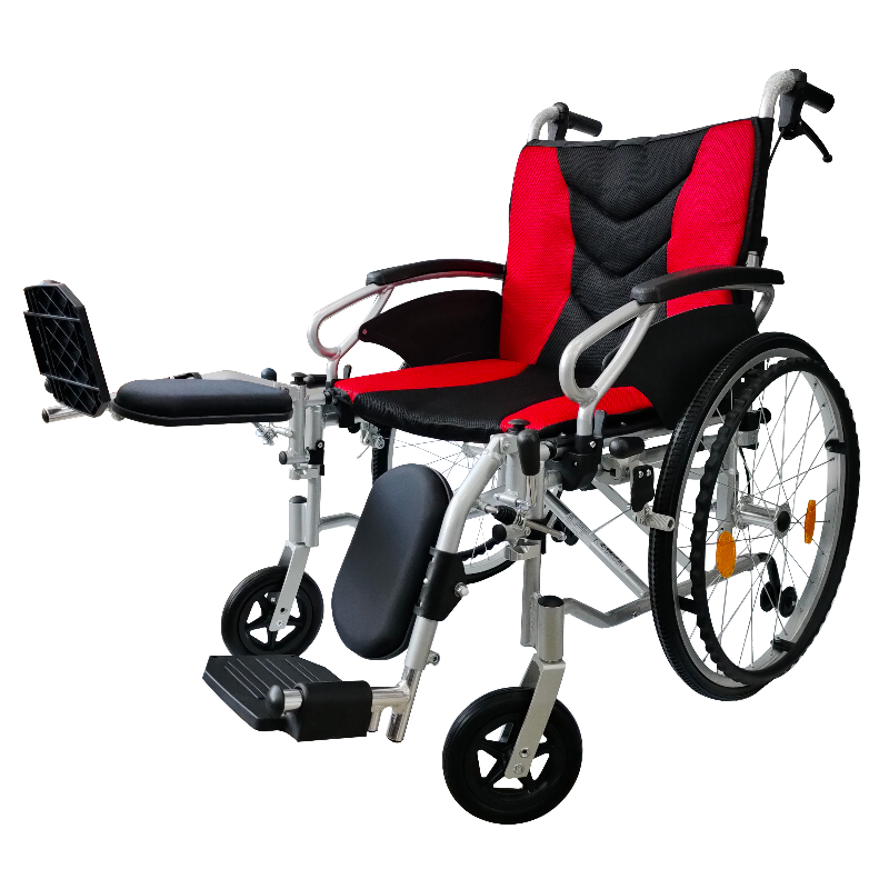 Aplus Detachable Wheelchair with Full Elevating Footrests
