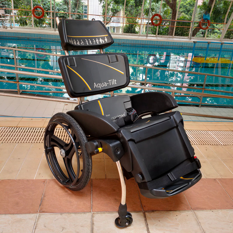 AquaTilt Pool Wheelchair front view