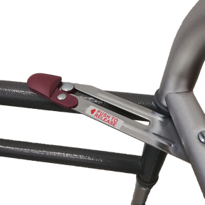 Foldable Bariatric Walking Frame push to release button