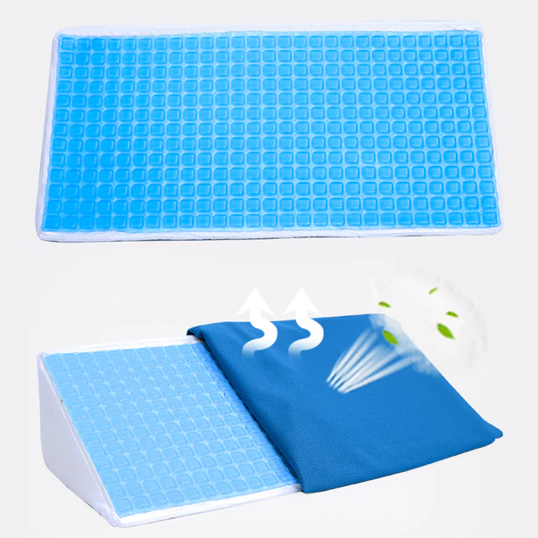 Bed Wedge Pillow With Cooling Gel