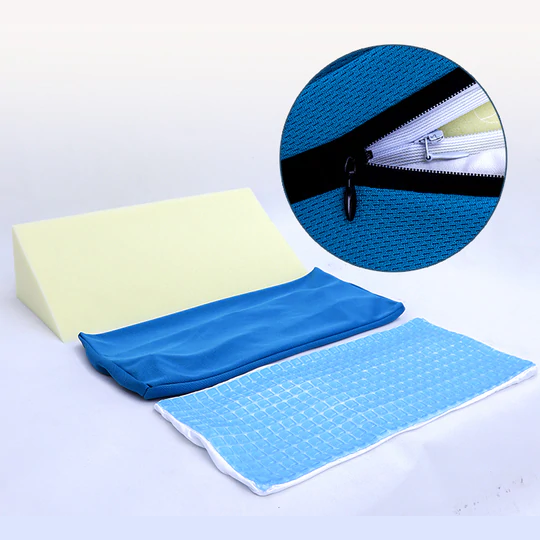Bed Wedge Pillow With Cooling Gel inner structure