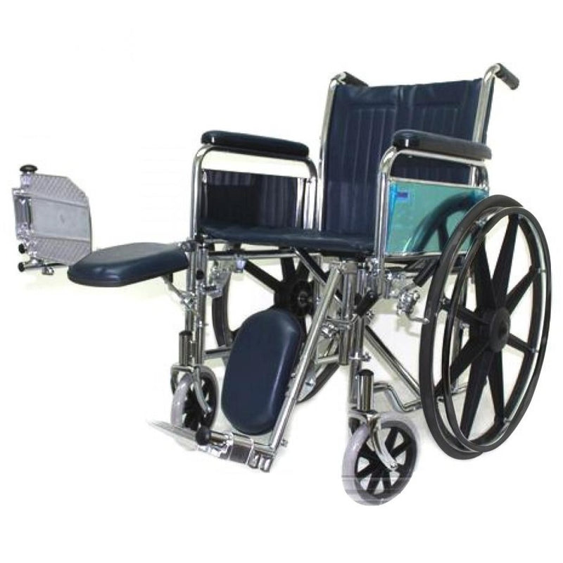 Chrome Elevating Wheelchair elevating legrest