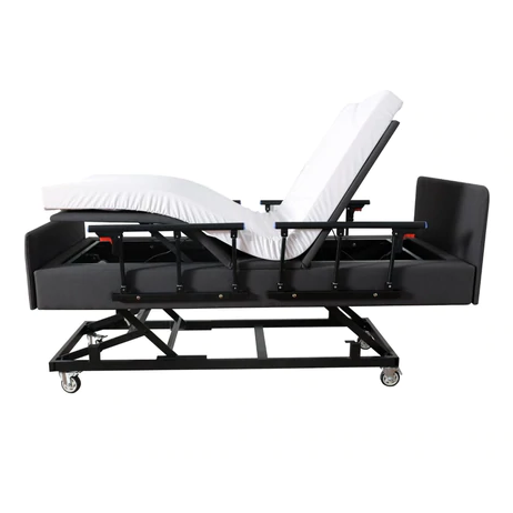 Deluxe 6 Functions Bed head and leg elevated