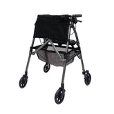 EZ Fold-N-Go Rollator (Black Walnut)