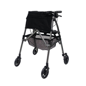 EZ Fold-N-Go Rollator (Black Walnut)