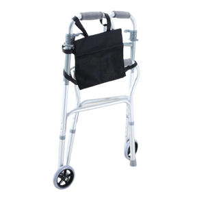 Foldable Rising Walking Frame with Seat