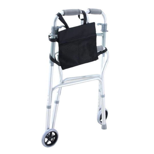 Foldable Rising Walking Frame with Seat