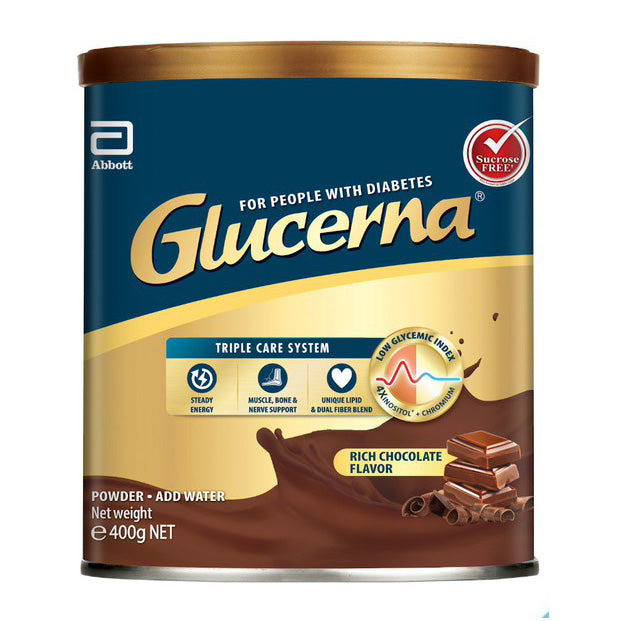 Abbott Glucerna Triple Care Powder Chocolate 400g