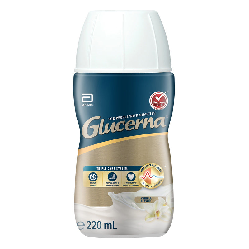 Abbott Glucerna Triple Care Liquid Vanilla 220ml