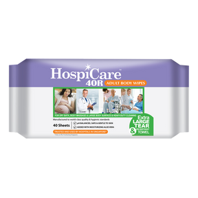 HospiCare 40R Adult Body Wipes