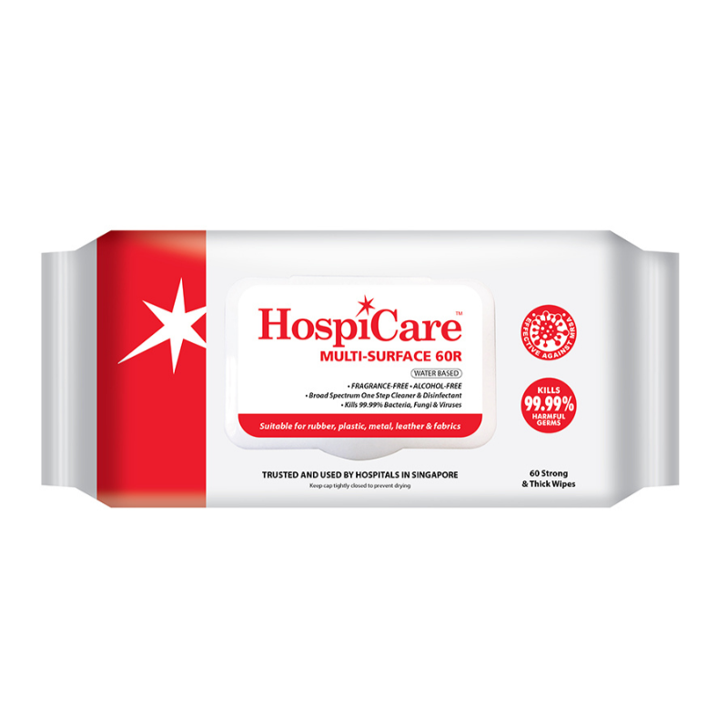 Hospicare 60R Multi Surface Disinfectant Wipes