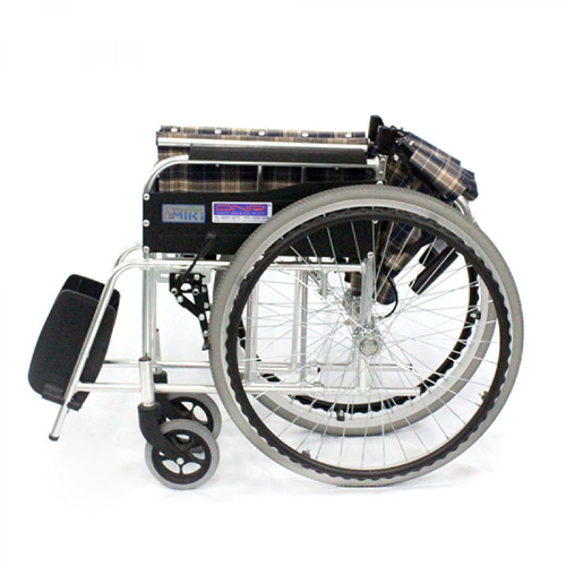 DNR Wheels - MIKI STANDARD WHEELCHAIR FOLDBACK WITH ASSISTED BRAKES 