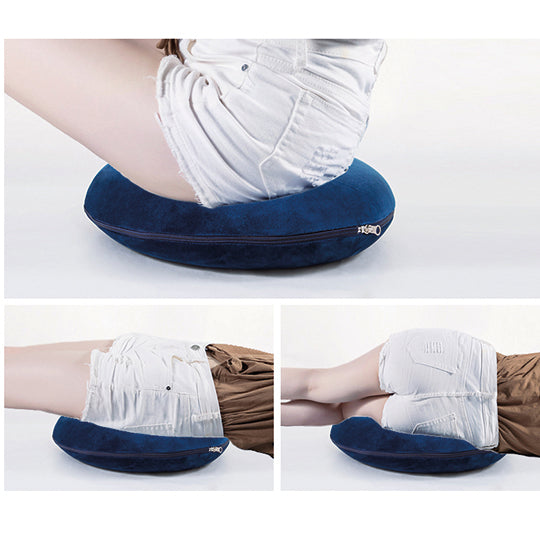 Memory Foam Donut Ring Seat Cushion testing