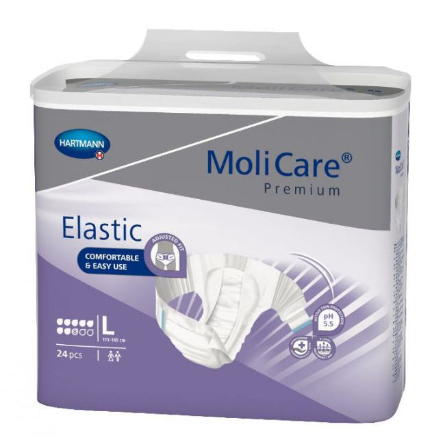 MoliCare Premium Elastic 8 Drops Diapers large
