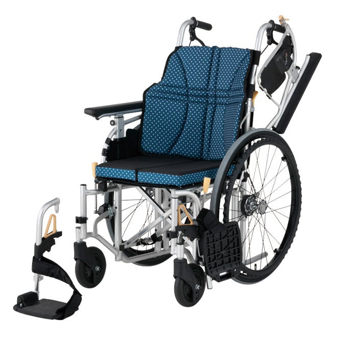 NA-U7 Lightweight Folding Detachable Positioning Wheelchair