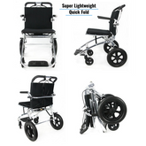 Transport wheelchair