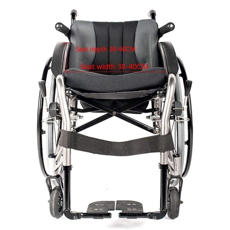 NISSIN Lightweight Active Wheelchair seat width & depth