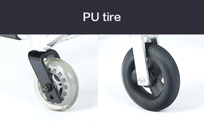 Transport wheelchair