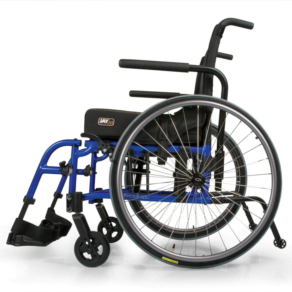 Quickie QXi /QX Lightweight Aluminium Folding Wheelchair Dnr Wheels