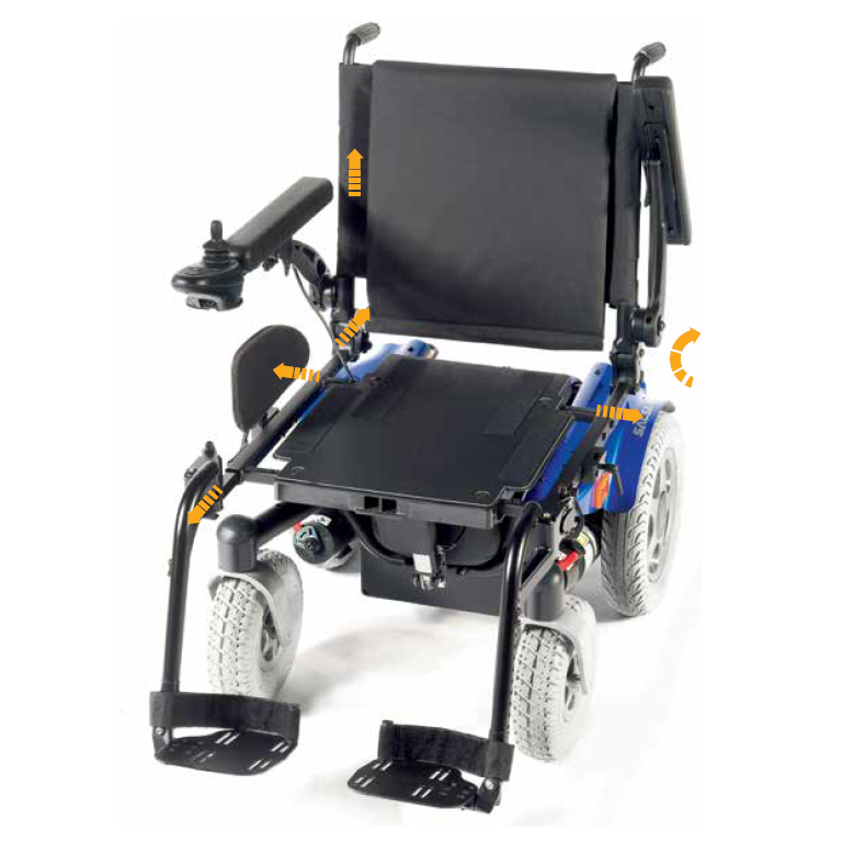 Quickie Salsa R2 adjustable