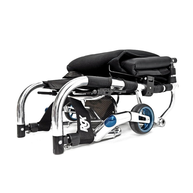 RGK Tiga FX Lightweight Aluminium Folding Active Wheelchair folded