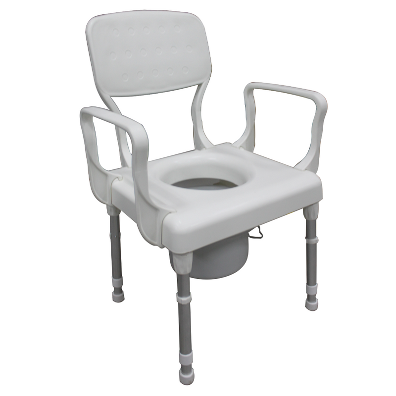 Rebotec Lyon Height Adjustable Commode Chair