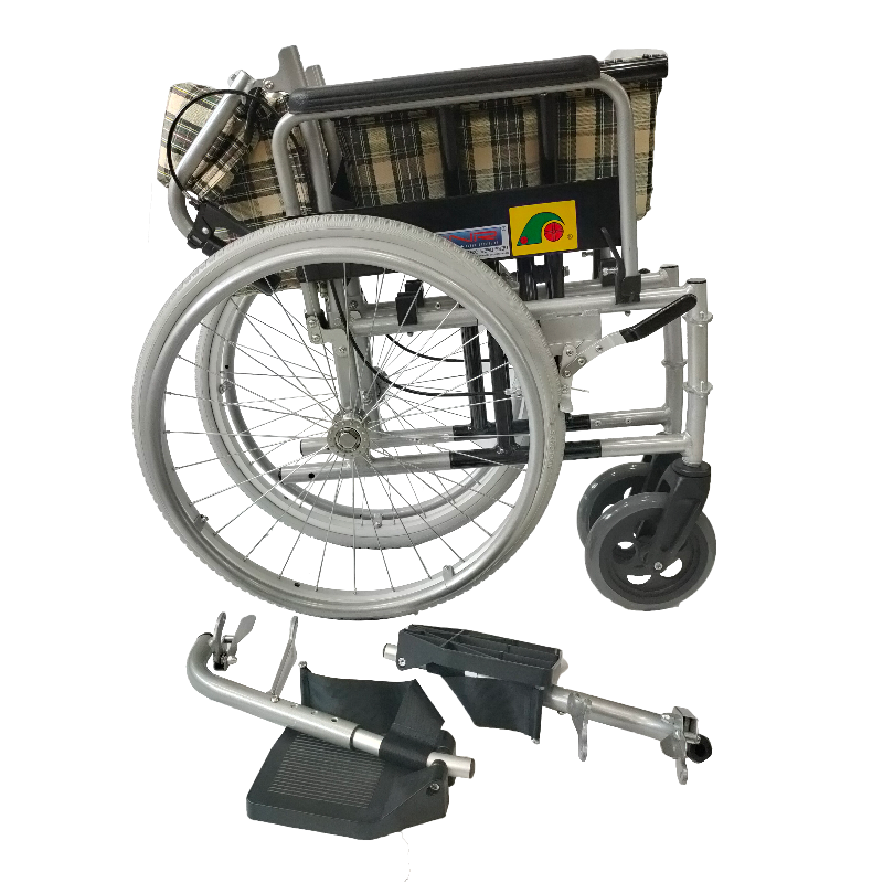 Sanction Detachable Wheelchair folded