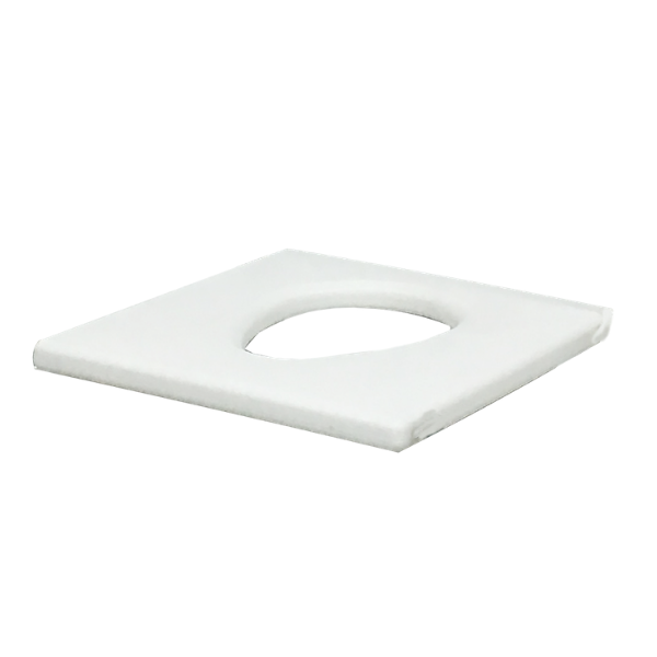 Seat for Stainless Steel Deluxe Commode (White)
