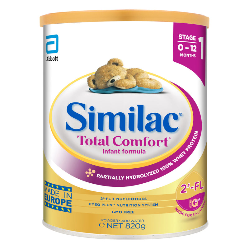 Similac Total Comfort Stage 1 Infant Formula Milk Powder 820g