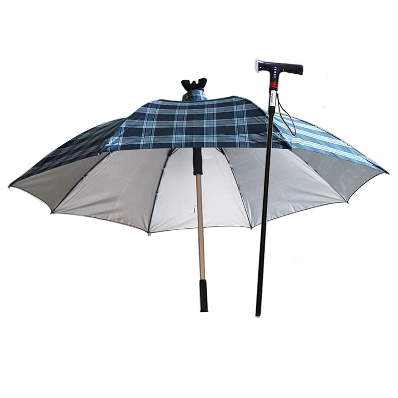 Smart Umbrella Walking Stick WS12 (MP3 Handle with Radio & Auto Fall Alarm)