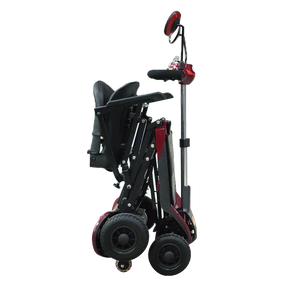 Sonic Auto Folding Scooter folded side view