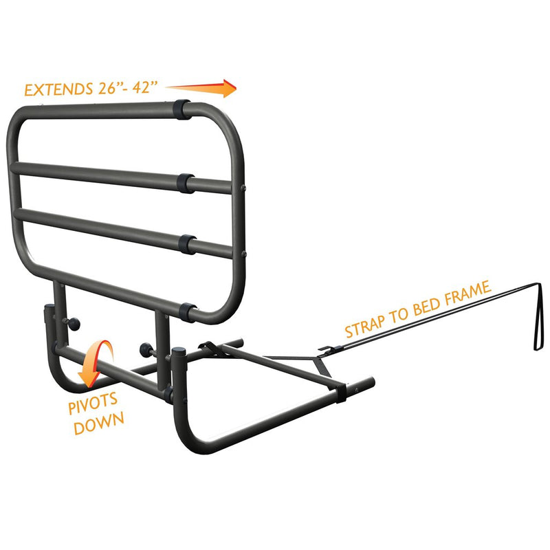 Stander EZ Adjust Bed Rail For Fall Prevention