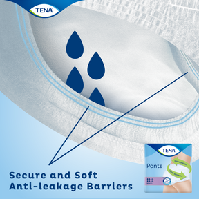 Tena Pants Maxi anti leakage barriers