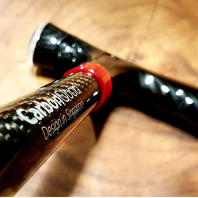 Smart Walking Stick with Small Carbon Quad WS45 (MP3 Handle with Radio & Auto Fall Alarm)