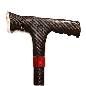 Smart Walking Stick with Medium Carbon Quad WS54 (Essential Handle with Manual Alarm)