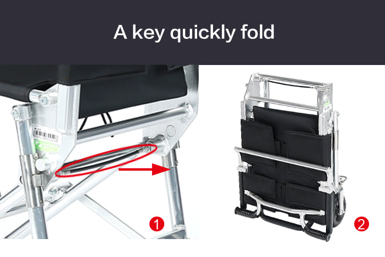 Nissin Travel Chair quick folding lever