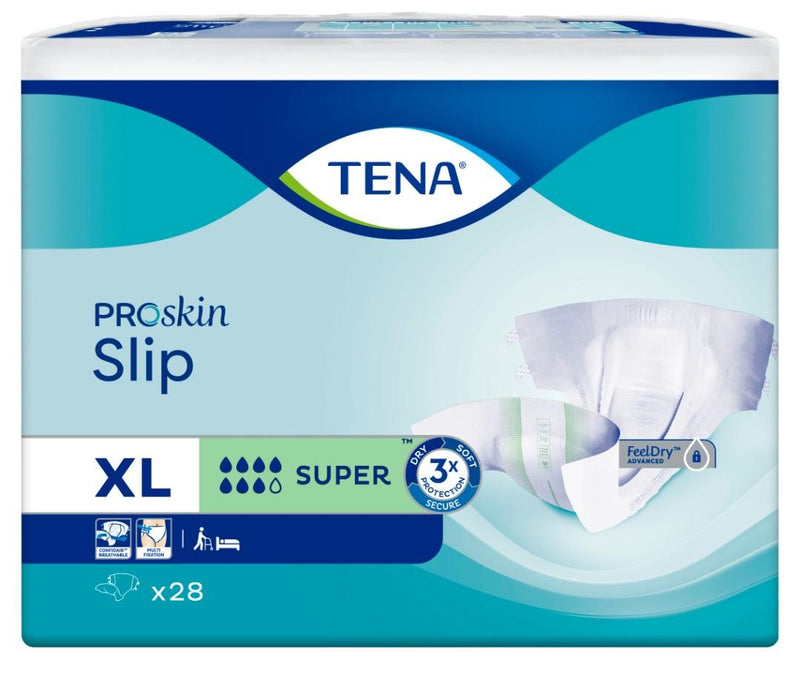TENA ProSkin Slip Super (S & XL) | 7 Drops