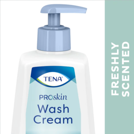 tena proskin-skincare wash-cream freshly scented